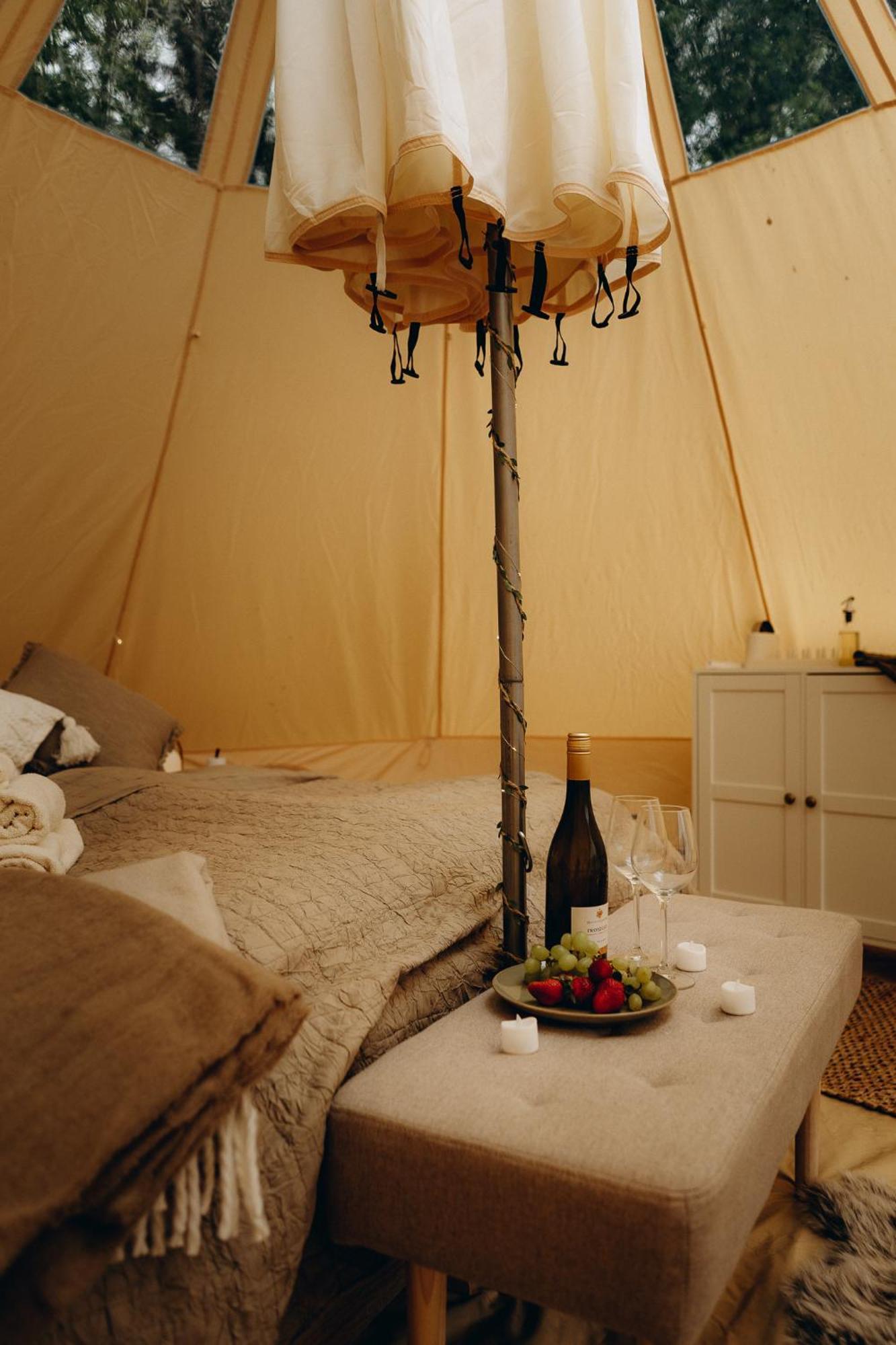 Glamping U Lesa Luxury tent